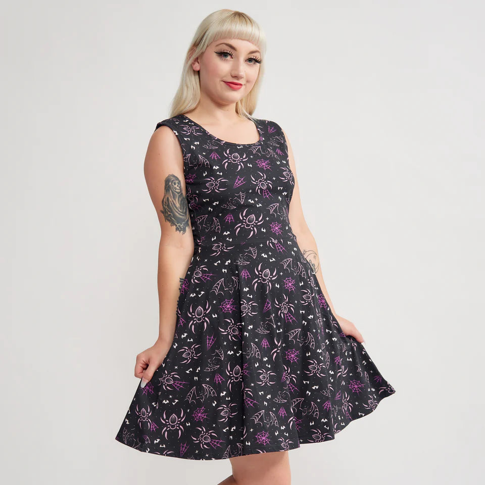 Today's Special Creepy Crawly Sleeveless Dress
