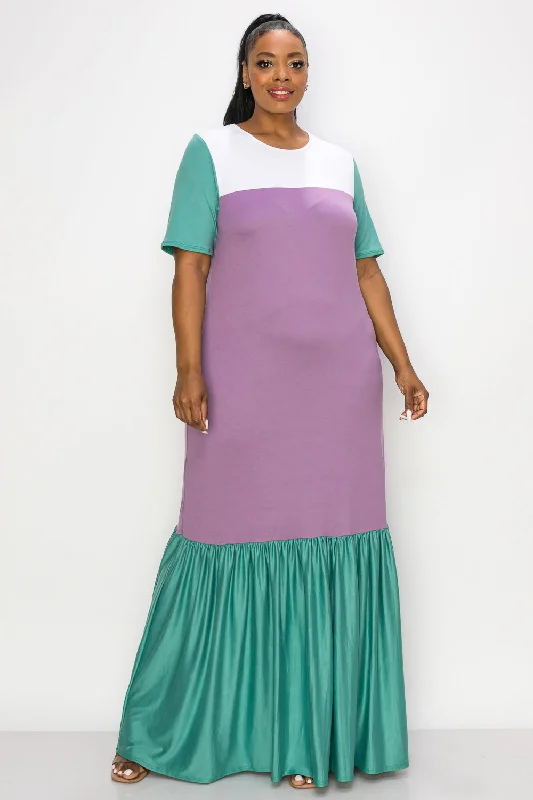 Can't Miss Ami Colorblock Maxi Dress