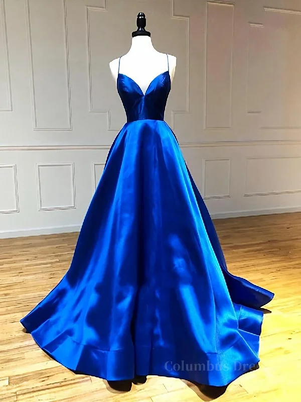 Year-End Sale V Neck Royal Blue Backless Corset Prom Dresses, Royal Blue Backless Corset Formal Graduation Evening Dresses outfit Year-End Sale V Neck Royal Blue Backless Corset Prom Dresses, Royal Blue Backless Corset Formal Graduation Evening Dresses outfit
