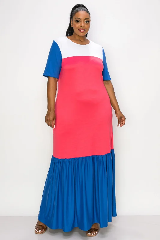 Indigo/White/Strawberry