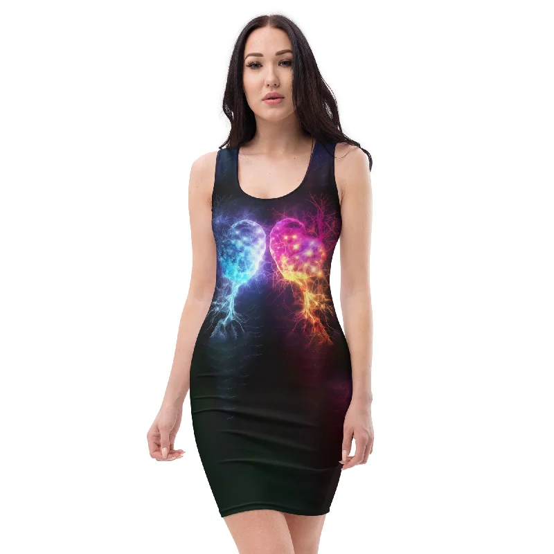 Midnight Sale Dress Microscopic Love