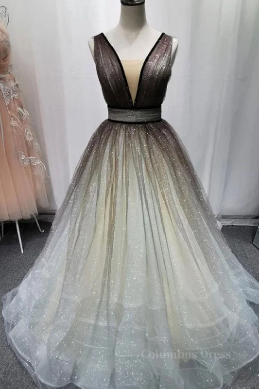 Act Now Simple Coffee tulle sequin long Corset Prom dress coffee evening dress outfit Act Now Simple Coffee tulle sequin long Corset Prom dress coffee evening dress outfit