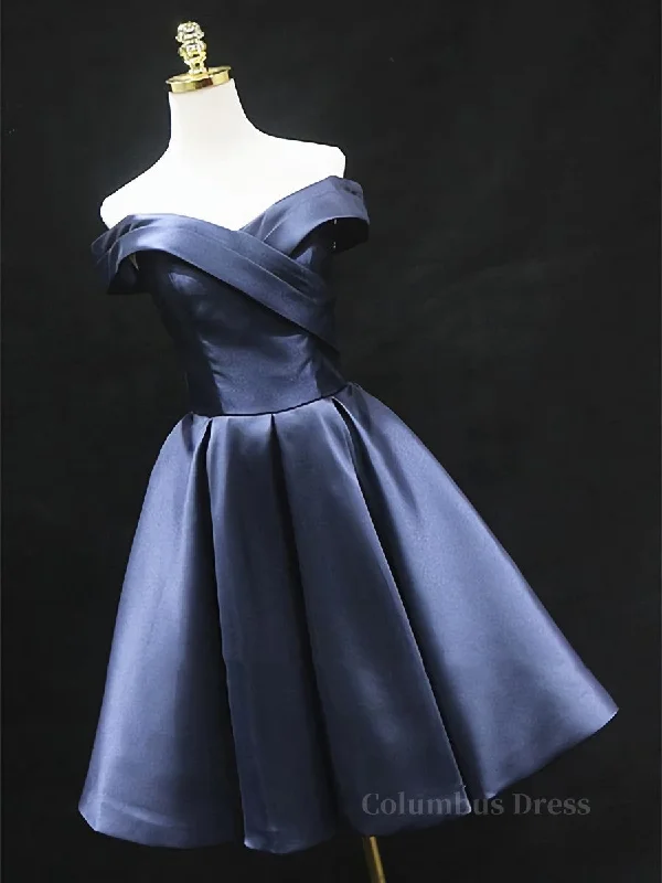 Daily Deals Off the Shoulder Short Navy Blue Corset Prom Dresses, Short Navy Blue Corset Formal Corset Homecoming Graduation Dresses outfit Daily Deals Off the Shoulder Short Navy Blue Corset Prom Dresses, Short Navy Blue Corset Formal Corset Homecoming Graduation Dresses outfit