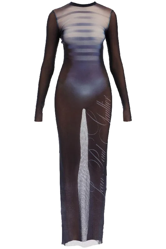 Deal Zone JEAN PAUL GAULTIER long mesh dress 'le mã¢le'