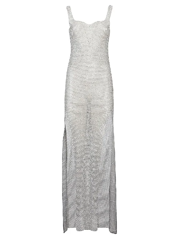 New Deals SANTA BRAND Dresses Silver