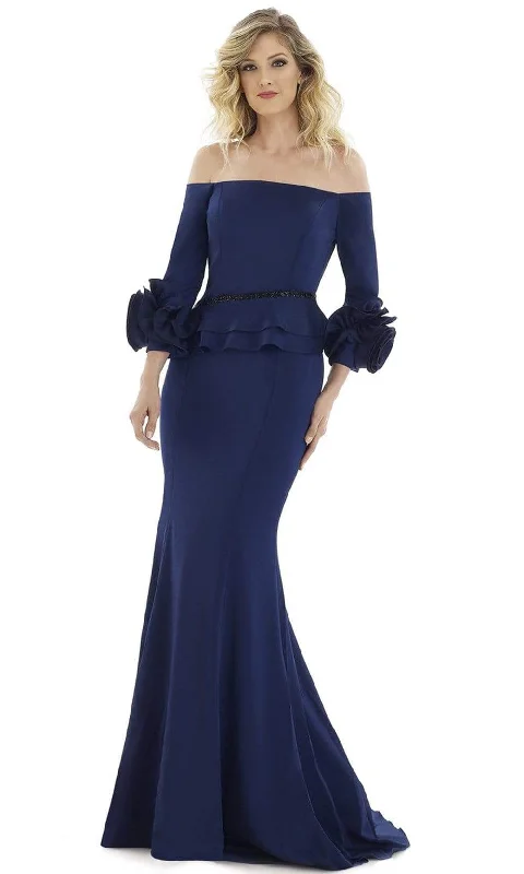 Loyalty Reward Gia Franco - 12983 Ruffled Off Shoulder Trumpet Gown