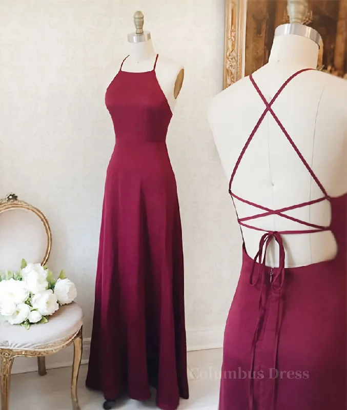 Reduced Prices Simple burgundy long Corset Prom dress, burgundy evening dress outfit Reduced Prices Simple burgundy long Corset Prom dress, burgundy evening dress outfit