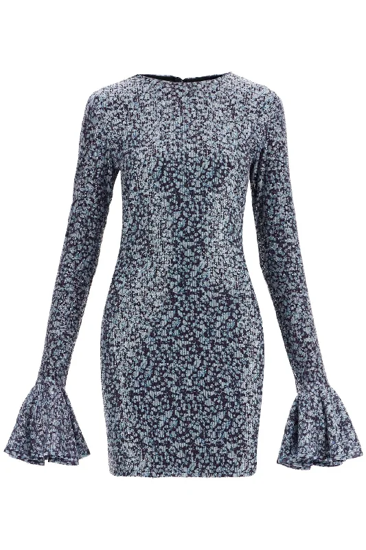 Blowout Deals Rotate open-back sequin mini dress