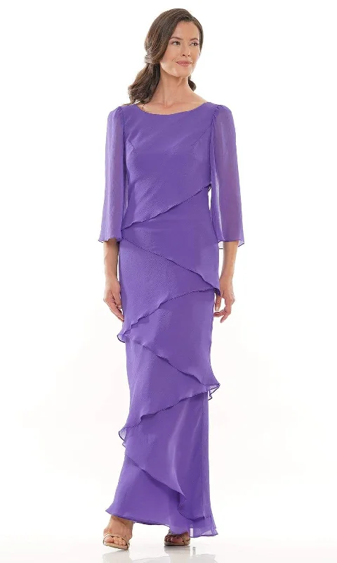 Deal Dash Marsoni by Colors - M302 Bateau Sheath Evening Dress