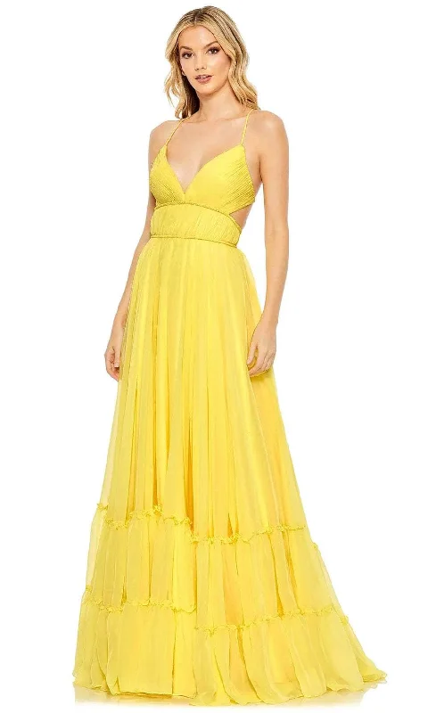 Amazing Deals Mac Duggal 67967 - Sleeveless Ruffles Formal Dress