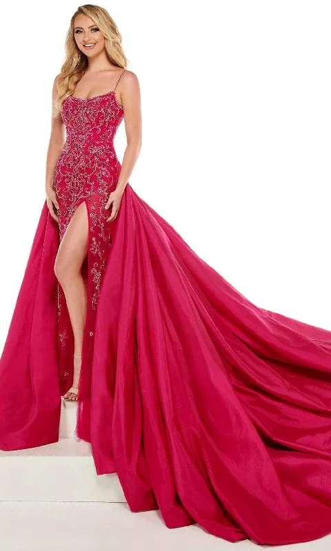Deal Explosion Rachel Allan 50026 - Sleeveless Beaded Prom Dress