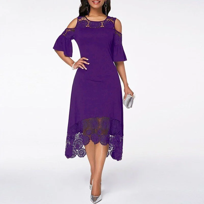 Purple dress