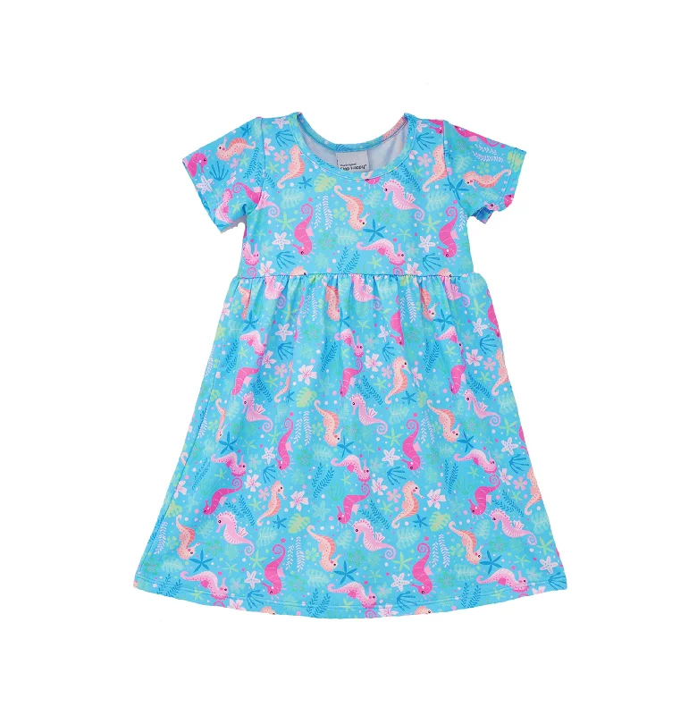 Bargain Blast UPF 50+ Laya Short Sleeve Tee Dress - G