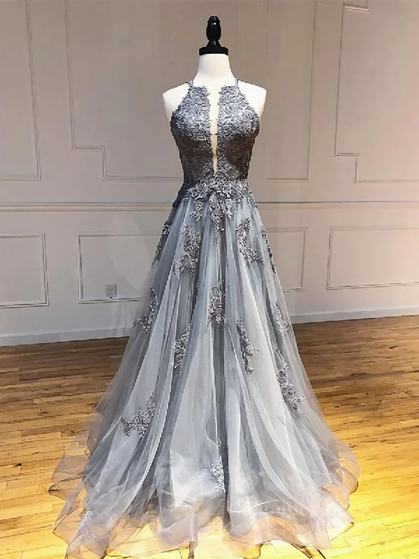 Super Savings Backless Gray Lace Corset Prom Dresses, Backless Gray Lace Corset Formal Evening Graduation Dresses outfit Super Savings Backless Gray Lace Corset Prom Dresses, Backless Gray Lace Corset Formal Evening Graduation Dresses outfit