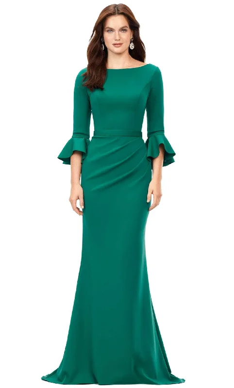 Bargain Prices Ashley Lauren 11325 - Bateau Neck Scuba Evening Dress
