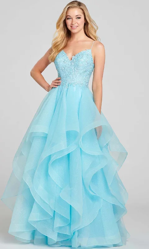 Now or Never Colette for Mon Cheri CL12129 - Tiered Skirt Prom Gown