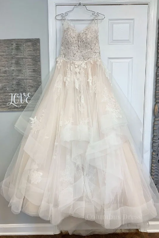 Special Savings Champagne tulle lace long Corset Prom dress champagne lace evening dress outfit Special Savings Champagne tulle lace long Corset Prom dress champagne lace evening dress outfit