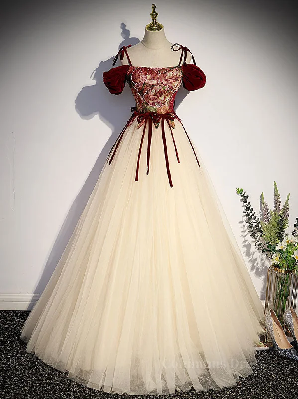 Referral Discount A line champagne long Corset Prom dress, champagne tulle Corset Formal evening dress outfit Referral Discount A line champagne long Corset Prom dress, champagne tulle Corset Formal evening dress outfit