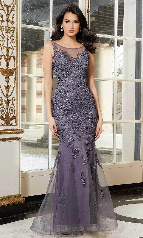Buy More, Save More Mori Lee 72633 - Illusion Embroidered Mermaid Dress