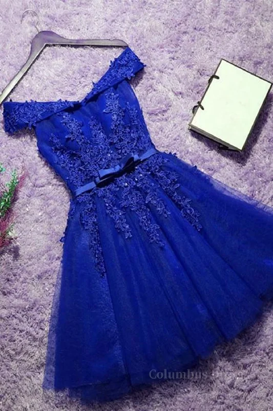Shop and Save Off the Shoulder Blue Lace Corset Prom Dresses, Off Shoulder Blue Corset Homecoming Dresses, Short Blue Lace Corset Formal Evening Dresses outfit Shop and Save Off the Shoulder Blue Lace Corset Prom Dresses, Off Shoulder Blue Corset Homecoming Dresses, Short Blue Lace Corset Formal Evening Dresses outfit