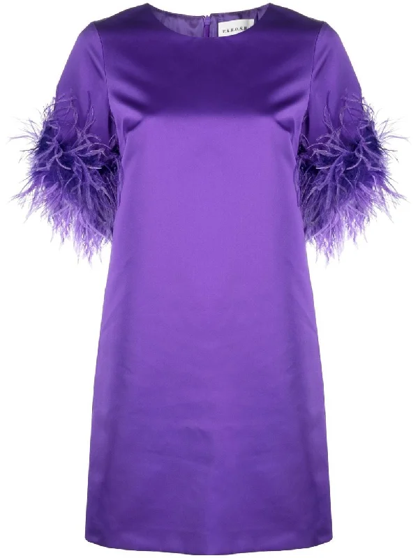 Value Deals Parosh Dresses Purple