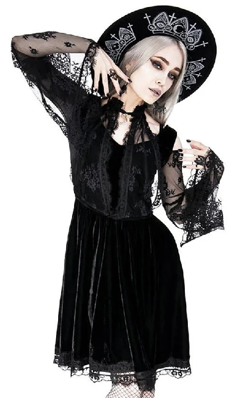 Take Advantage Layered Lace Dress