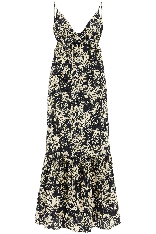 Bargain Blast Ganni satin midi slip dress in eight