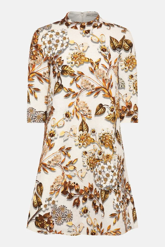 Deal of the Day Astor Dress Metallum Ivory
