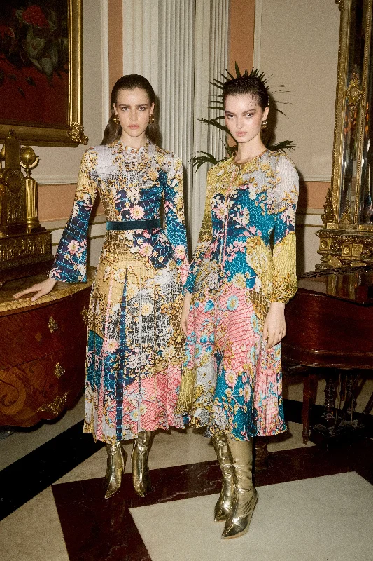 Exclusive Access Garland Dress Metallum Patchwork