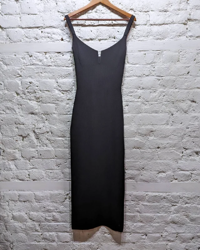 Overstock GAUGE 81
BLACK RIBBED DRESS