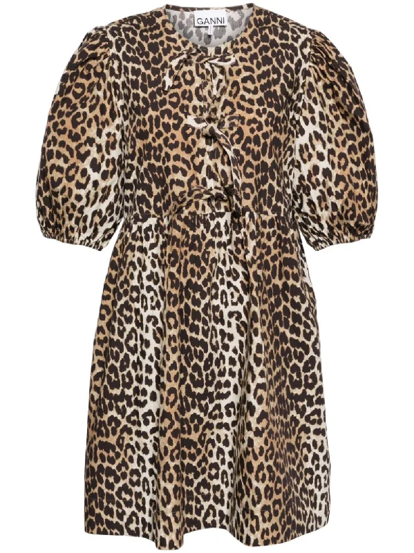 Overstock GANNI Dresses Brown