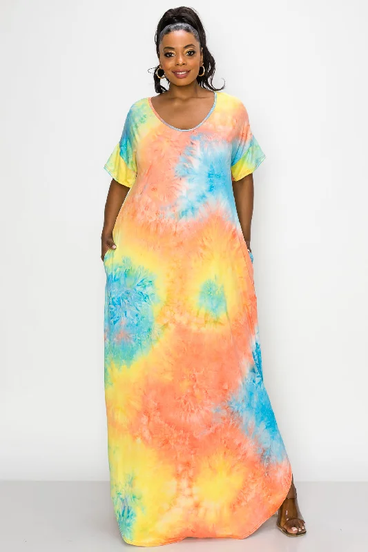 Coral/Bright Yellow/Turquoise TD