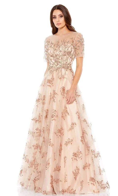 While Supplies Last Mac Duggal Evening - 79317D Sequin Beaded A-Line Dress