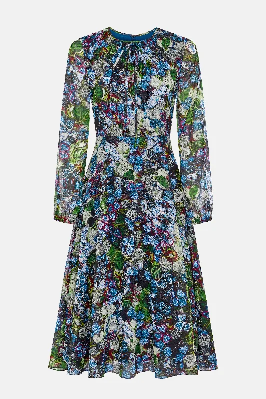 Deal Frenzy Garland Dress Clover Lapis