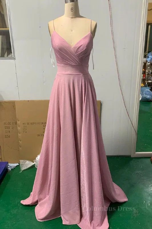 Daily Deals Shiny V Neck Pink Long Corset Prom Dresses, Pink V Neck Long Corset Formal Evening Dresses outfit Daily Deals Shiny V Neck Pink Long Corset Prom Dresses, Pink V Neck Long Corset Formal Evening Dresses outfit
