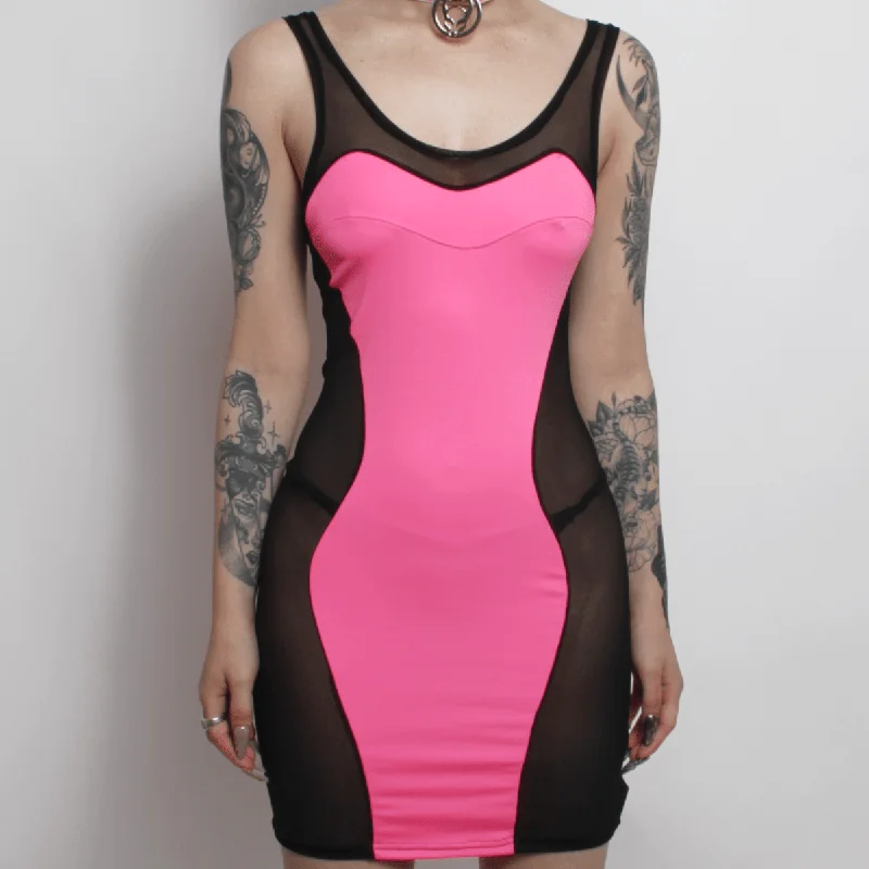 While Supplies Last MELT DRESS PINK WOMENS