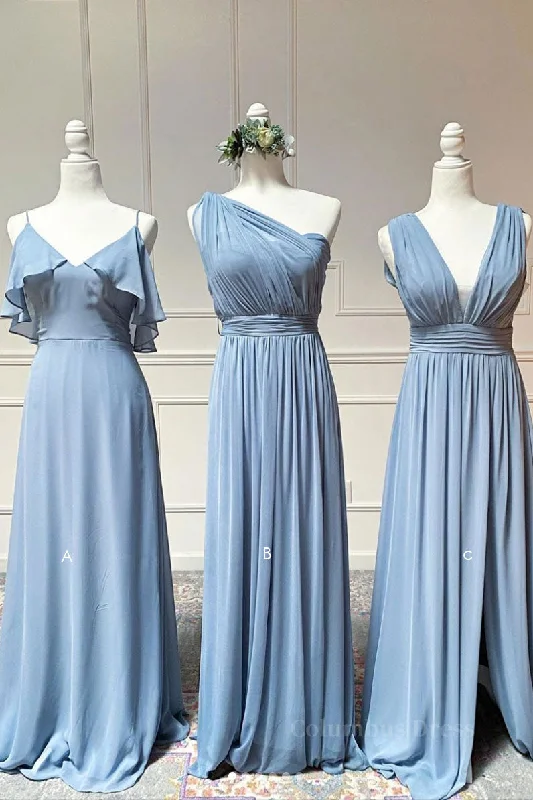 Act Fast Simple blue chiffon long Corset Prom dress blue chiffon Corset Bridesmaid dress outfit Act Fast Simple blue chiffon long Corset Prom dress blue chiffon Corset Bridesmaid dress outfit