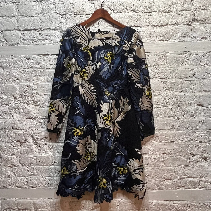 Flash Deals ERDEM FULL SLEEVE FLORAL DRESS