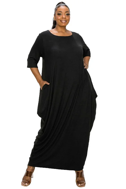 New Deals Diana Pocket Maxi Dress