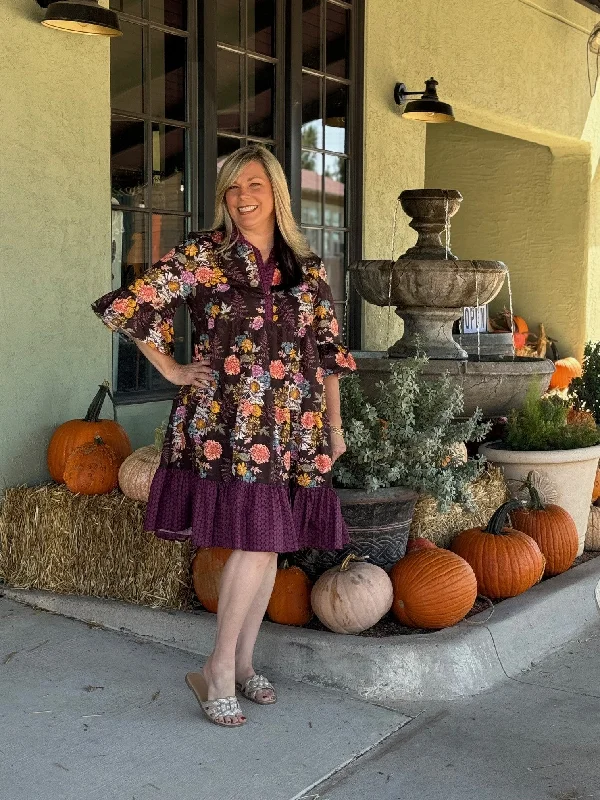 Deal Alert Ivy Jane Cocoa & Blooms Dress