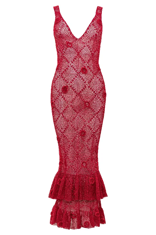 Seasonal Sale Vani Crochet Dress