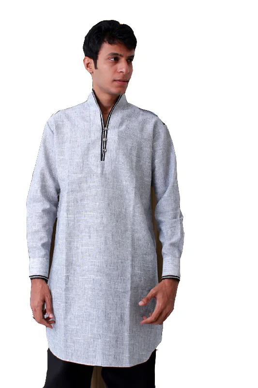 Super Savings Elegant Linen Kurta Set Sherwani - Indian Ethnic Wear for Men