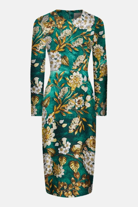 Clearance Sale Naomi Dress Metallum Teal