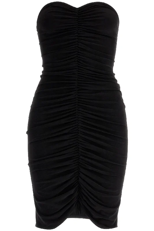 Hurry In Norma Kamali draped jersey dress