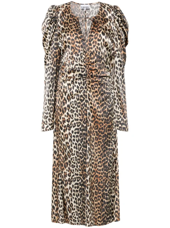 Price Rollback GANNI Dresses Brown