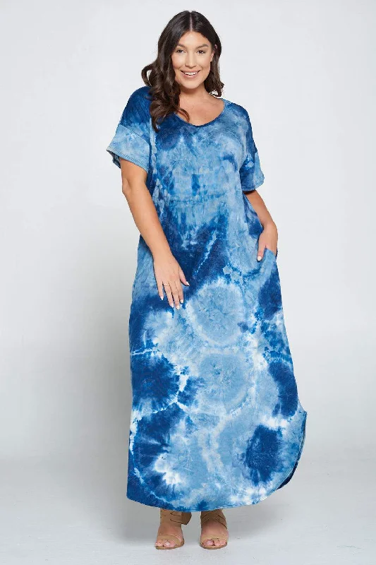 Blue Tie Dye