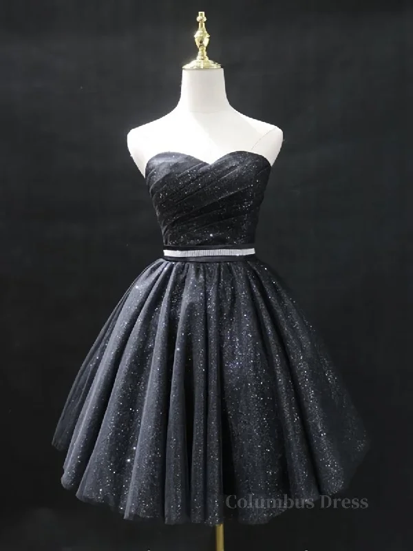 Price Reduction Sweetheart Neck Short Black Corset Prom Dresses, Little Black Corset Formal Evening Graduation Dresses outfit Price Reduction Sweetheart Neck Short Black Corset Prom Dresses, Little Black Corset Formal Evening Graduation Dresses outfit