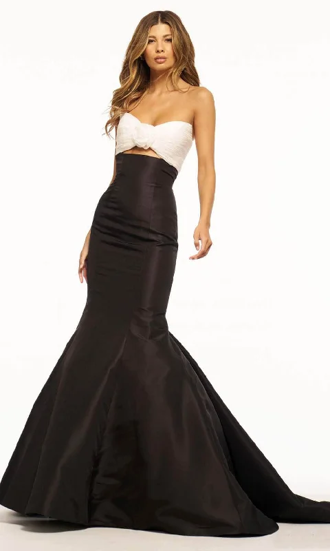 Online Only Sherri Hill 56058 - Sweetheart Cutout Mermaid Gown