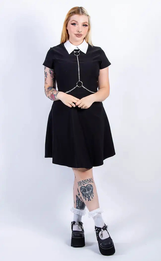Must-Have Deals Nevermore Collar Dress