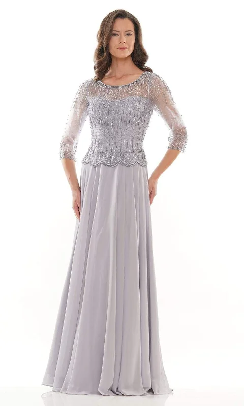 Limited Edition Marsoni by Colors - M312 Scoop A-Line Evening Dress